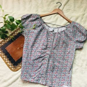 Vintage Calvin Klein Floral Top